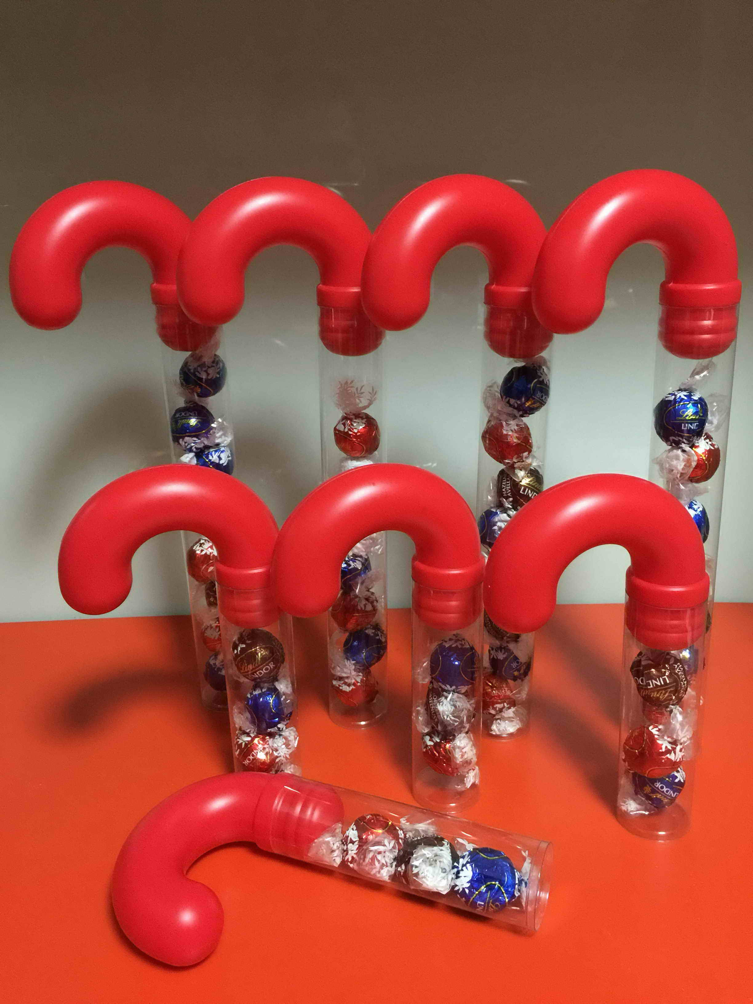 clear plastic candy cane tubes,candy cane tube,clear cane tubes